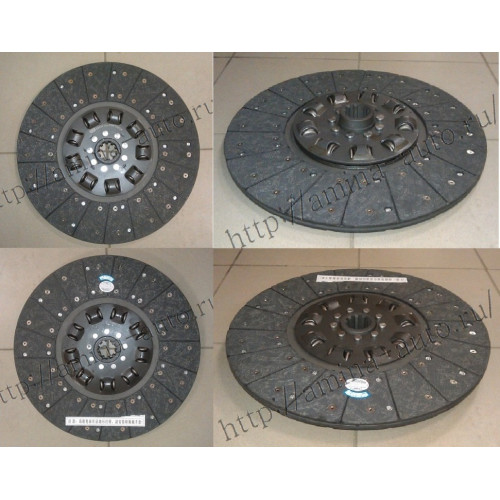 Диск сцепления d=430 мм. d430х10zх44,6 (chyd) (sas)