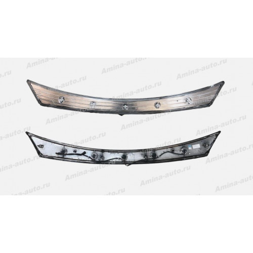 Панель передняя между фар (yutong) led l=1430