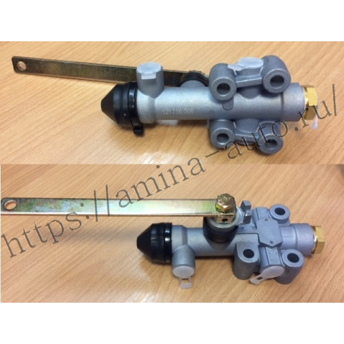 Кран уровня пола l6225 плоская тяга m12x1,5