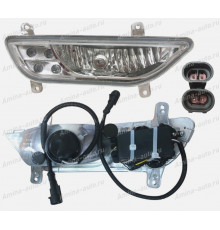 Фара противотуманная (ZhongTong, Golden Dragon) Halogen+LED RH 366x190R