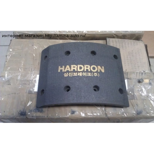 Накладка тормозная передняя (grb) sb221 (hardron)
