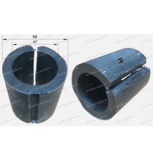 Втулка стабилизатора разрезная круглая d=47 D=68 L=81