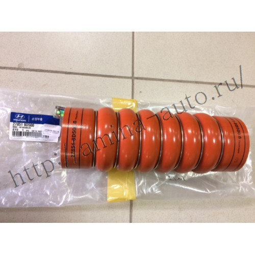Патрубок (d6cb) интеркулера l=290  d=90 (age)