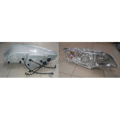 Фара (higer) klq 6826, klq 6885, klq 6840 rh (4 фишки)