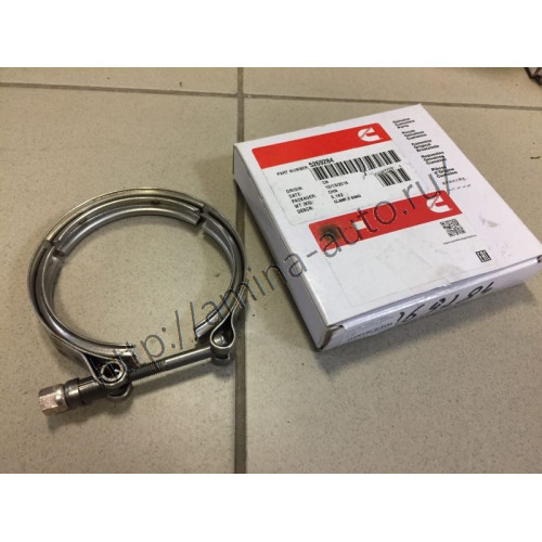 Хомут гофры трубы глушителя d=90mm (eqb)