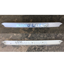 Панель передняя "King Long" хром 