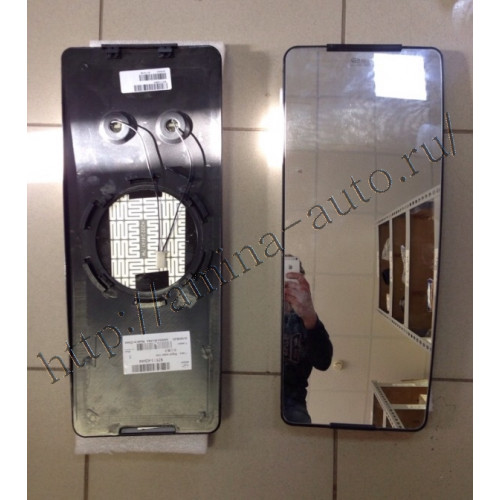 Зеркальный элемент (higer) rh (h=458  верх-190  низ-170) (с подогревом) крепление кольцо