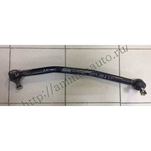 Тяга рулевая продольная (yutong) l=665 2 изгиба 90гр конус 20*23.3 l=28