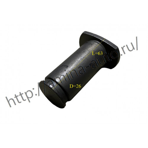 Палец ролика тормозной колодки d=26 l=62 (higer) 