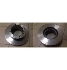 Диск тормозной передний (Higer) 8 отв.  D=377 h=129 T=45