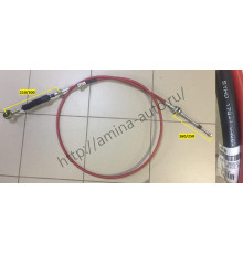 Трос КПП (Yutong) L=2600 SHIFT (красный) 