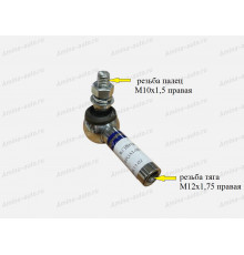 Наконечник тяги двери (Higer) RH резьба палец М10х1,5 / тяга М12х1.75 