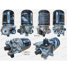Осушитель в сборе (Higer KLQ 6119*ISLe рестайлинг) выходы M22+M22+M12+M12
