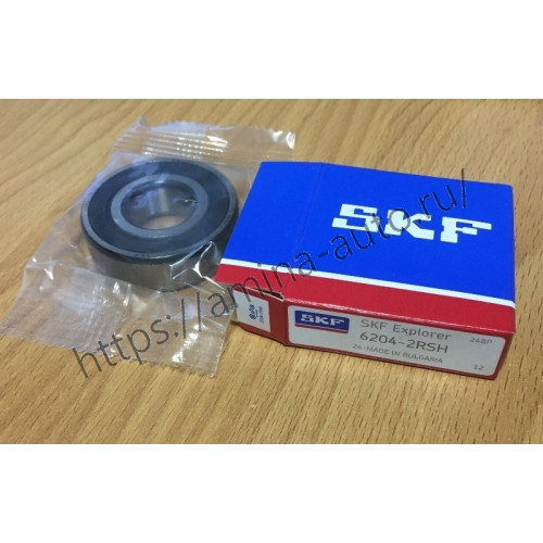 Подшипник 20*47 h=14 (6204-2rsh) стартера (d8ab,d6c*)