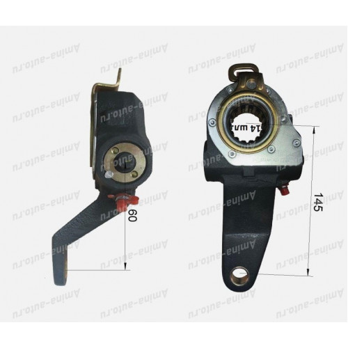 Трещотка тормозная задняя 14 шл. автомат rh 3185 l=145mm/60mm 