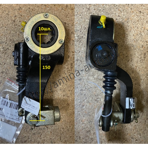 Трещотка тормозная задняя 10 шл. автомат lh l=150mm с 2011г. узкий хвост