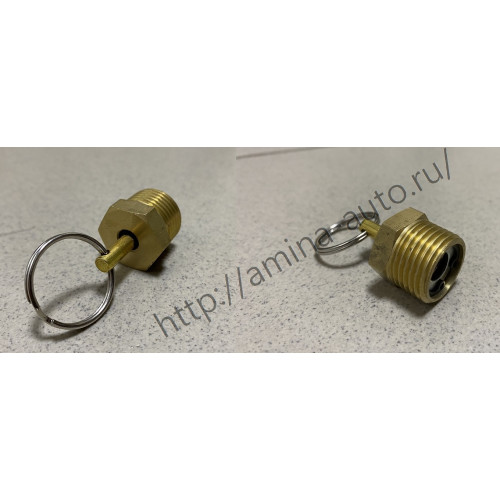 Клапан сброса конденсата с ресивера (higer) резьба конусная lрез.=12mm