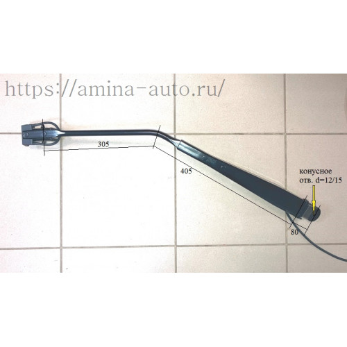 Поводок стеклоочистителя (yutong) lh 80/405/305 d=12
