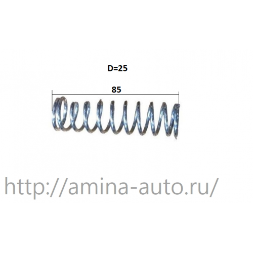 Пружина педали сцепления l=85 мм.d=25 мм 