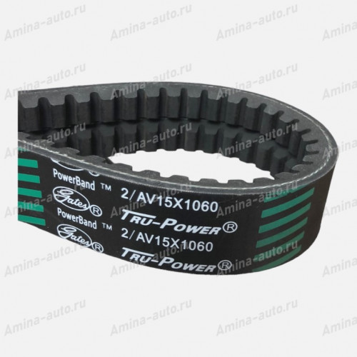 Ремень 2/av15*1060 (Хайгер 6119) yuchai yc6mk9375n-50 2023г. 