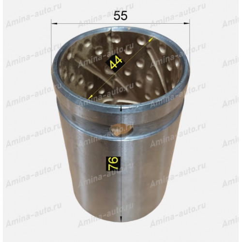 Втулка тормозного вала 44*50 l=76 заднего 