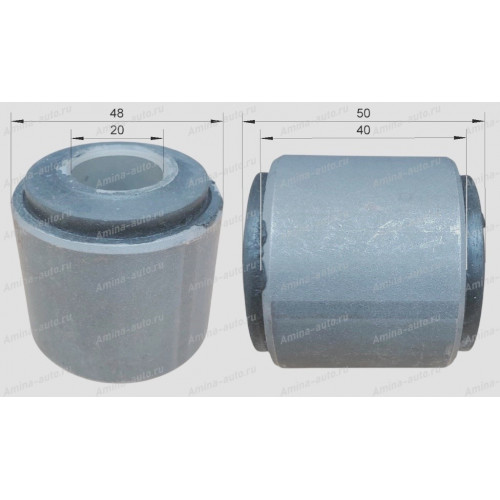 Сайлентблок стойки стабилизатора 20*48 l=50 