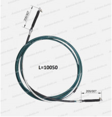 Трос КПП (Higer) L=10050 (KLQ6122) черный 