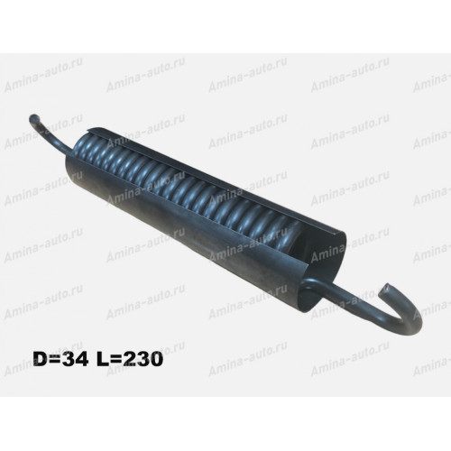 Пружина тормозных колодок задняя d34 l230/242 в кожухе