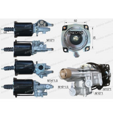ПГУ сцепления (Higer*YC6MK9375N-50, ZhongTong) 92*92 шток L=128 с доводчиком
