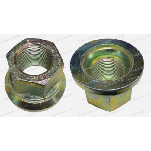Гайка шпильки (zhongtong) m22x1,5 ключ 32мм rh 