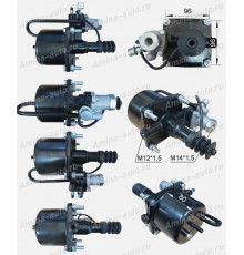 ПГУ сцепления D105/22,2 короткое 96*96 (длина бачка 80мм) M12x1,5/M14x1,5