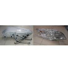 Фара (Higer) KLQ 6826, KLQ 6885, KLQ 6840 RH (4 фишки) 