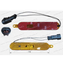 Фонарь габаритов в ручку багажного отсека (Golden Dragon) 119*23 LED