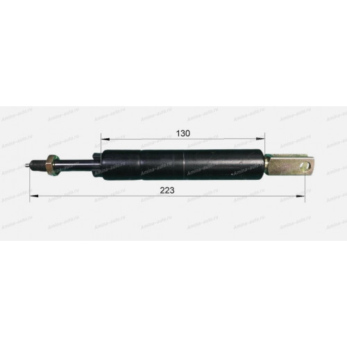 Упор (газолифт) сиденья пассажира (higer) l(корпуса)=130 600n